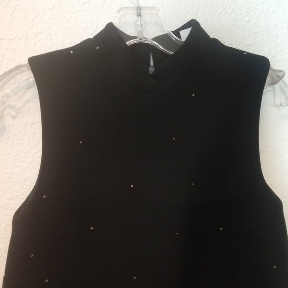 New with Tags Christopher Kane Black Crepe and Gem Dress 6UK/2US - Picture 7 of 8